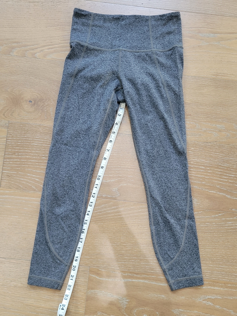 Athleta Gray High-Waist Leggings